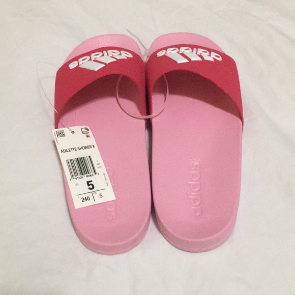 Adidas adilette pink and red - Picture 2 of 3